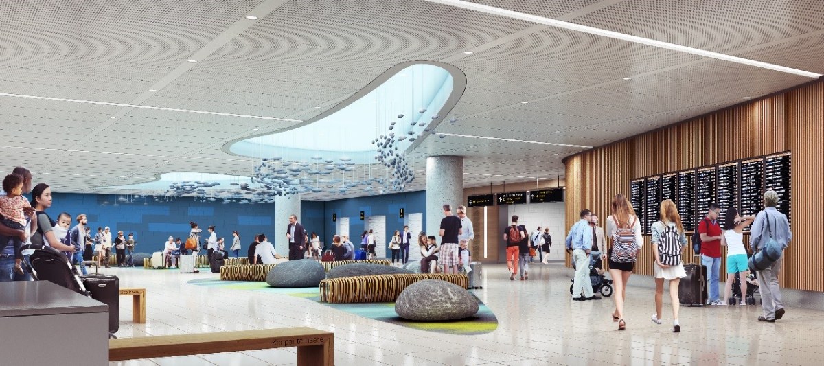 Artist's impression - Auckland International Airport