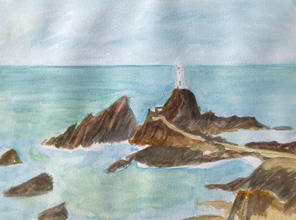 Corbiere-lighthouse-Jersey-watercolour-painted-outdoors.jpeg
