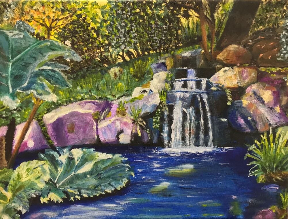 Waterfall-Durell-Jersey-zoo-oil-painting.jpeg
