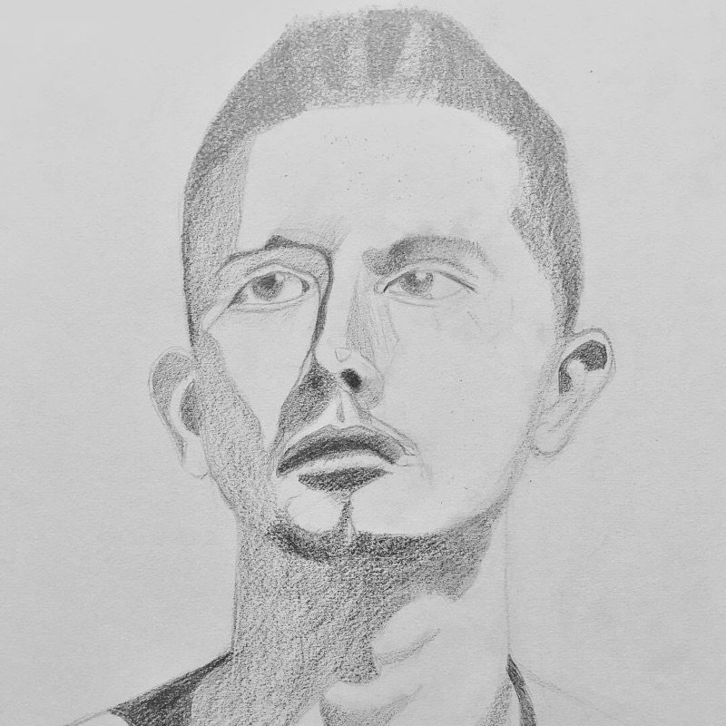 Pencil portrait sketch by Julia .JPG