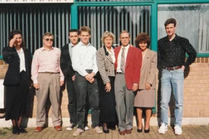 The Linkam team soon after moving into unit 8