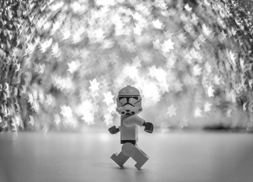 In the future he might be made of a sustainable biopolymer. 