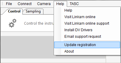 LINK Update Registration