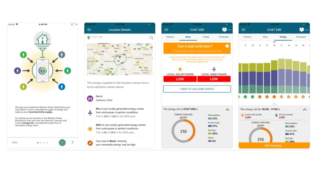 Western Power Launch new 'Carbon Tracer App' for Android and IOS