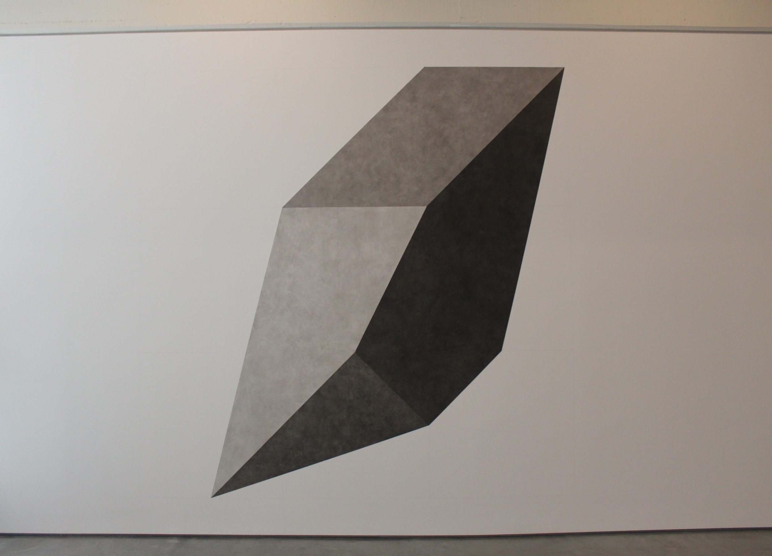 Piece by artist Sol LeWitt.