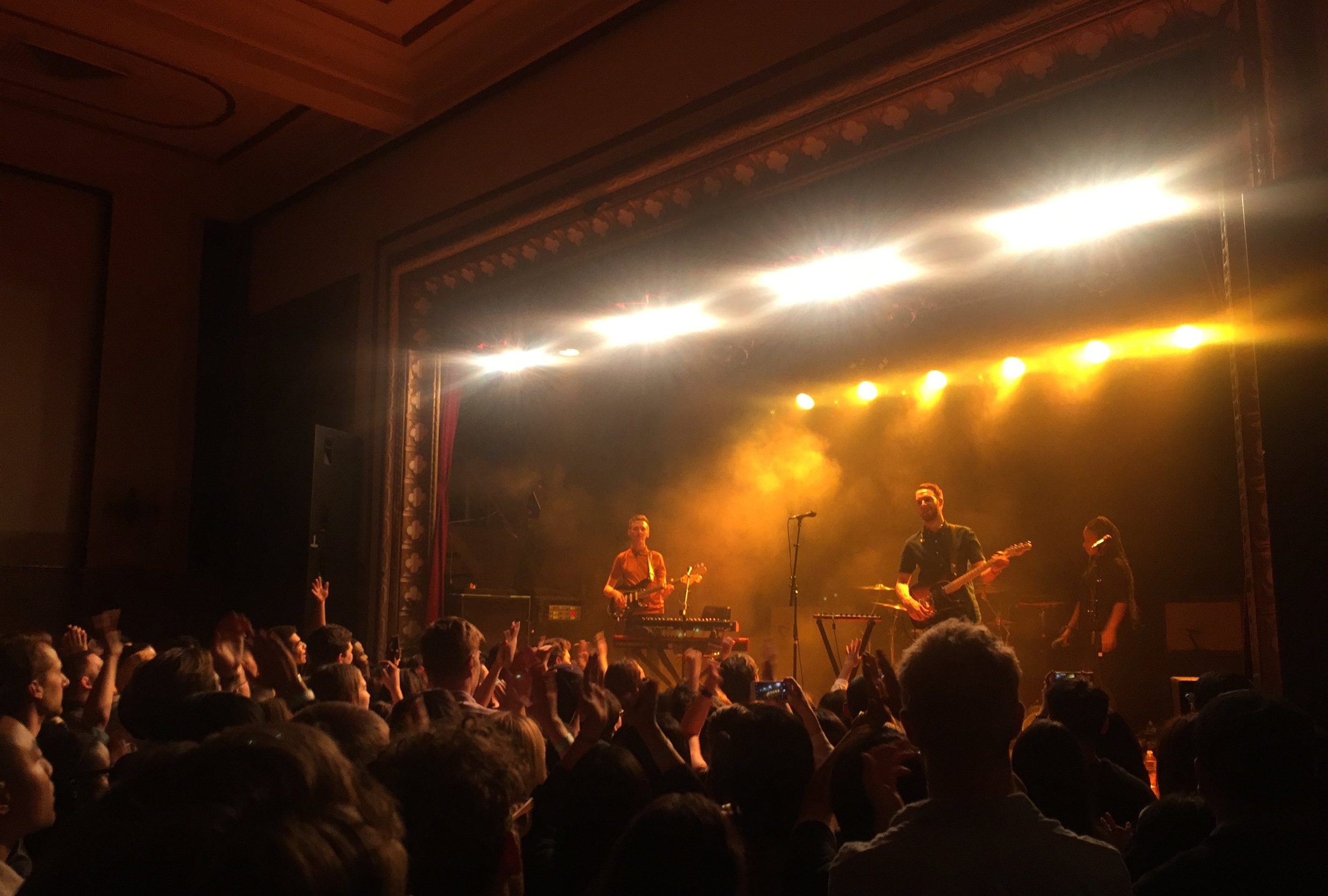 HONNE performing 10.05.2016 @ Warsaw in Brooklyn, NY.