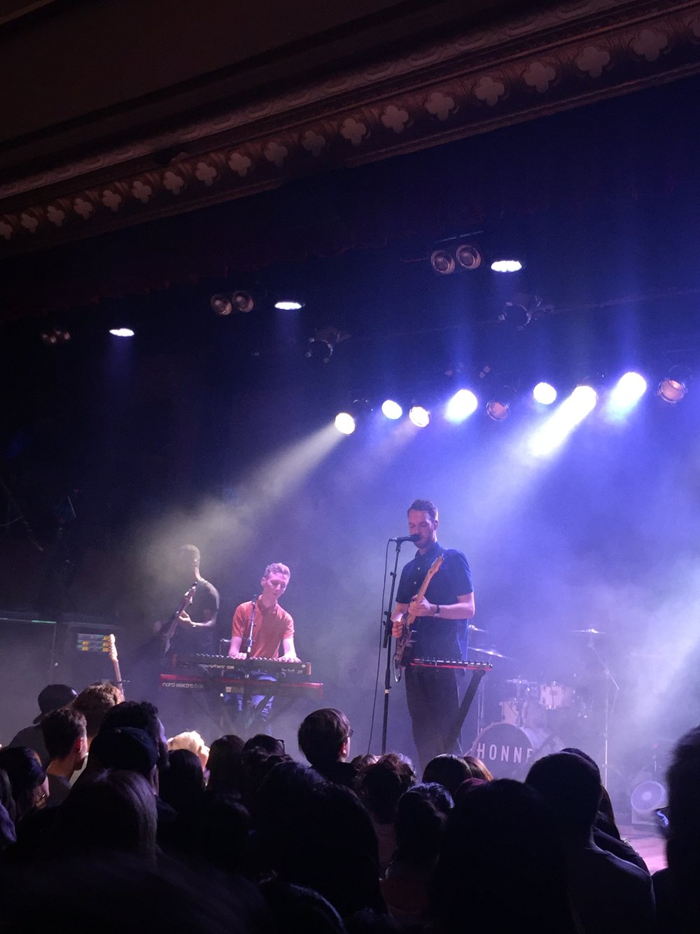   HONNE performing 10.05.2016 @ Warsaw in Brooklyn, NY.  