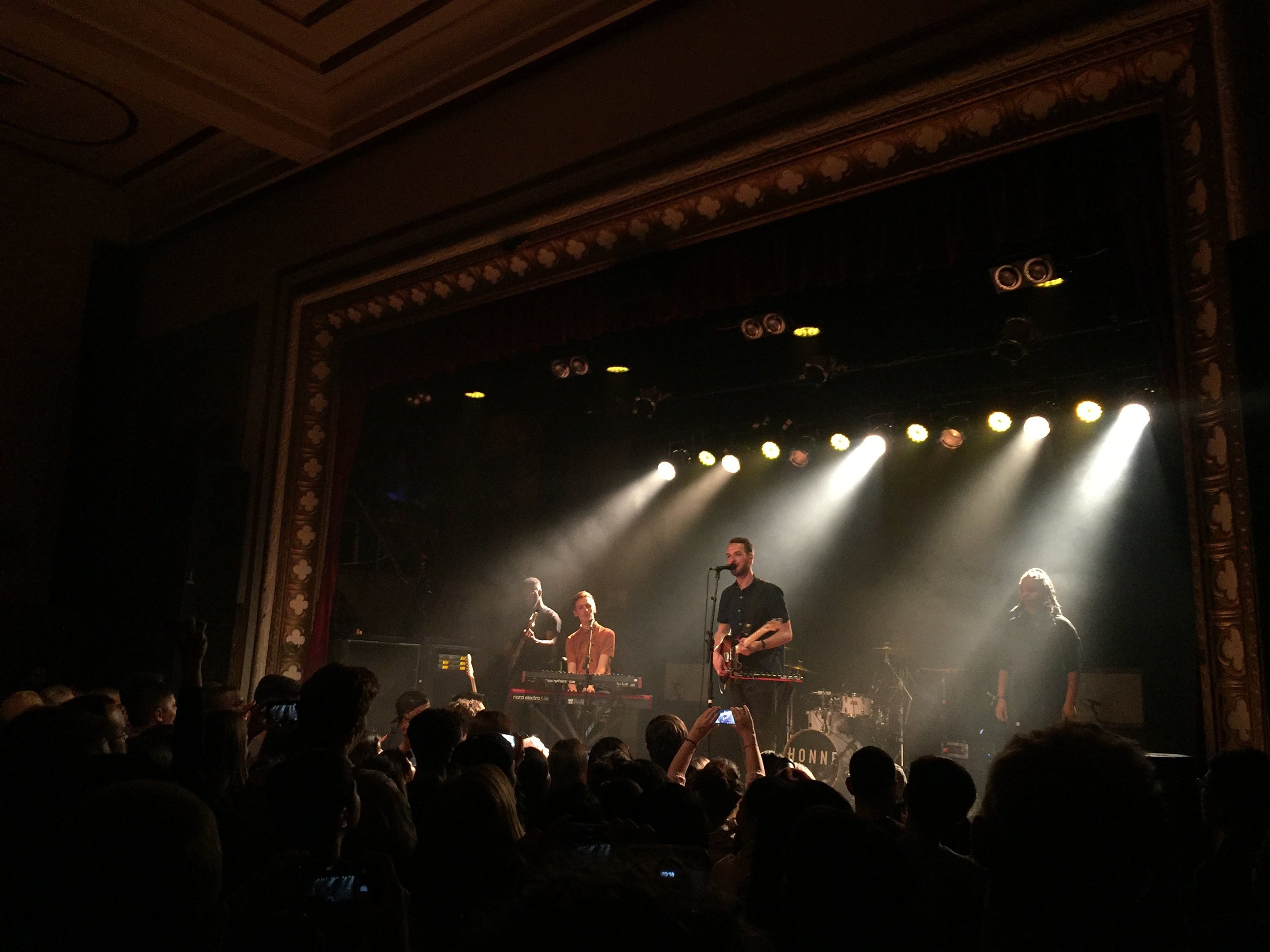 HONNE performing 10.05.2016 @ Warsaw in Brooklyn, NY.