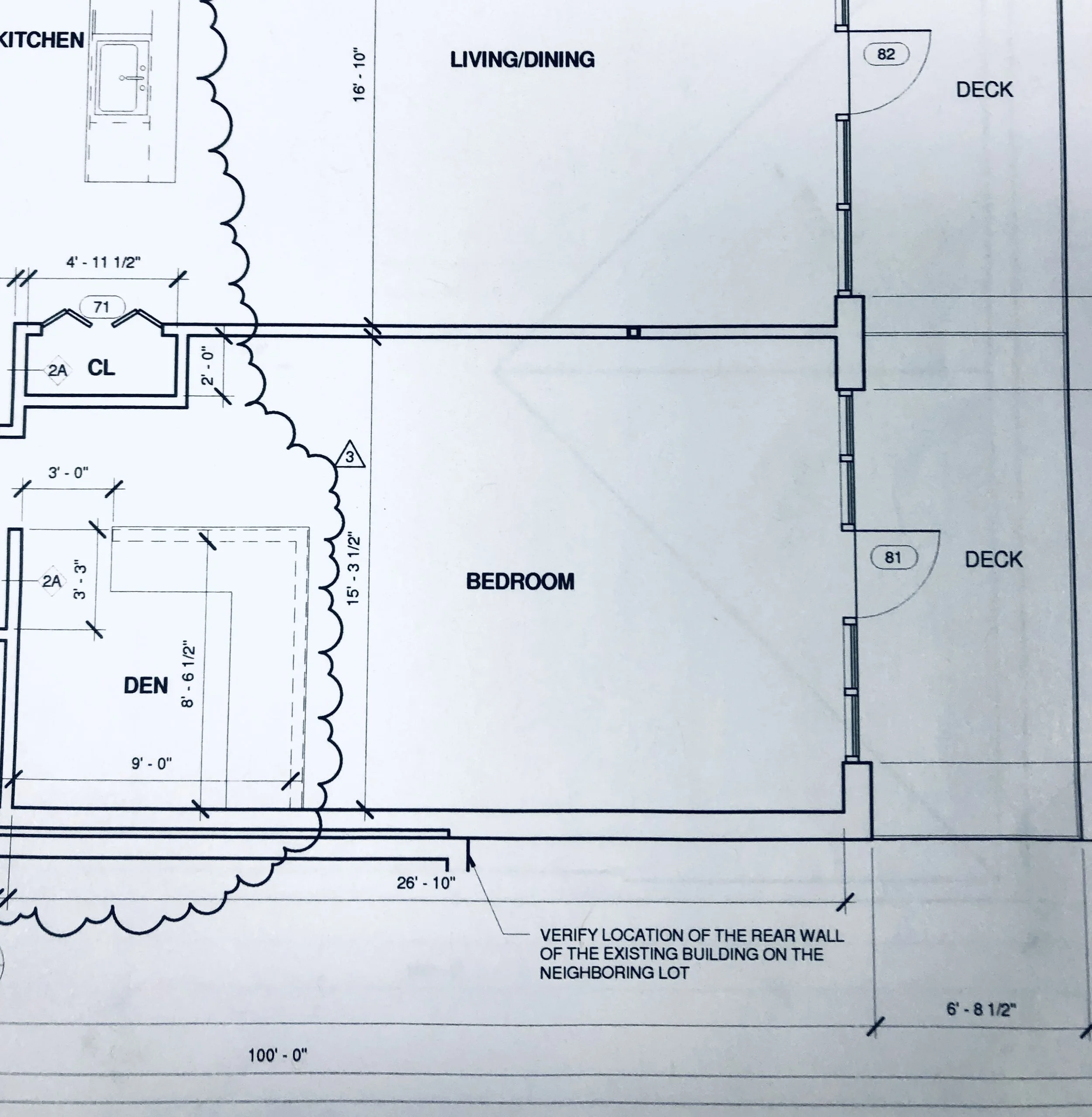 Convenient Gaps In Construction Drawings