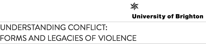 This research is conducted through the "Understanding Conflict" Research Cluster at the University of Brighton.