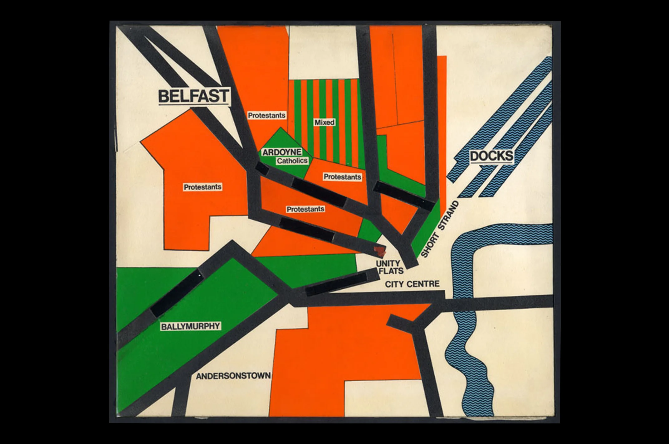 Belfast Areas Map