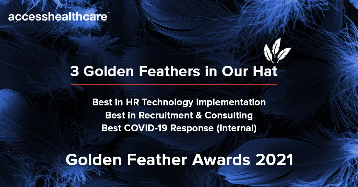 3 Golden Feather Awards for Access Healthcare