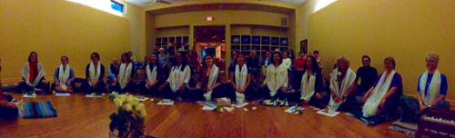 My wonderful YTT class graduation!