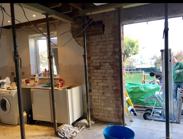 Kitchen Diner building works