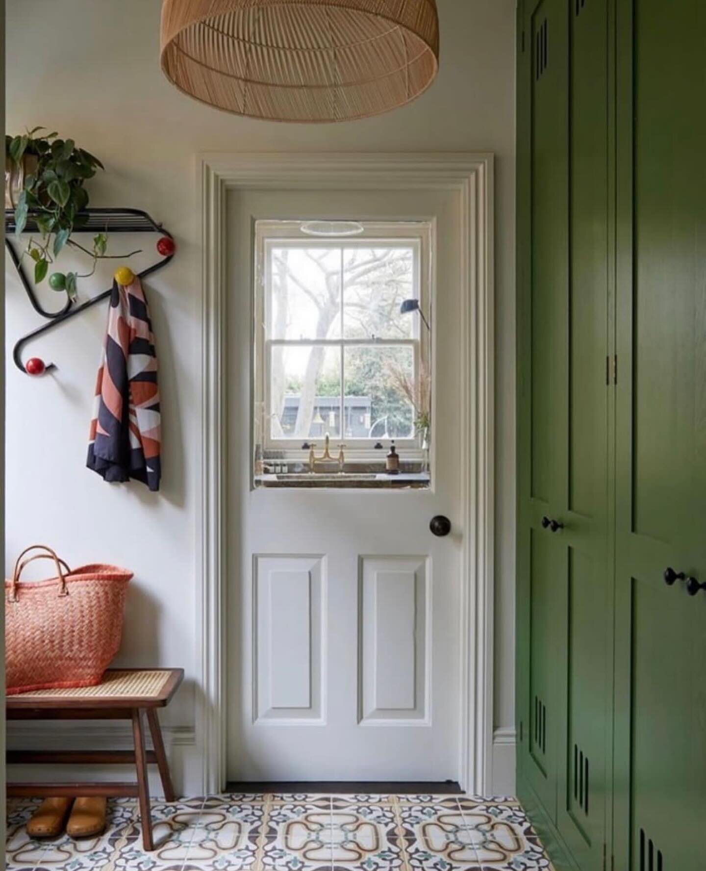 BOOT ROOM &bull;literally having four seasons in one day at the moment so this is when boot rooms can be so handy. This area was the old kitchen in the family home before renovation, so we divided it into boot room / storage and Utility. Lots of spac