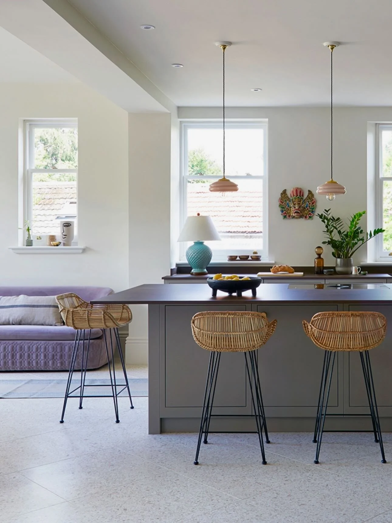 SEATING &bull; take a break and pull up a stool! Perching on a stool around the kitchen island can be the perfect place to gather together. Doesn&rsquo;t matter if it&rsquo;s a huge island or just a small overhang, having the space for a couple of st