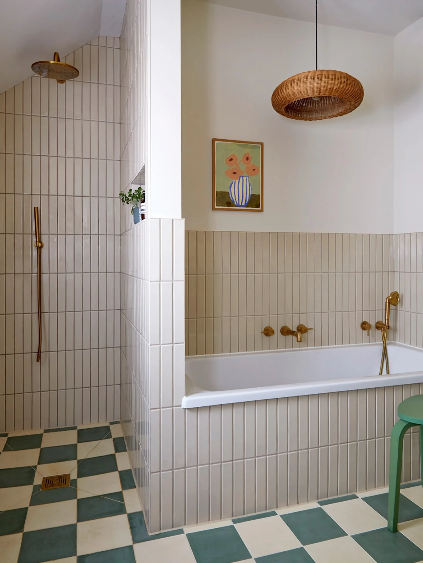 BATHROOM &bull; keeping it simple. Any new room design can feel a bit overpowering, especially when renovating bathrooms. This small bathroom gets a lot of love which is quite satisfying as it&rsquo;s relatively simple in its design. By stealing a bi