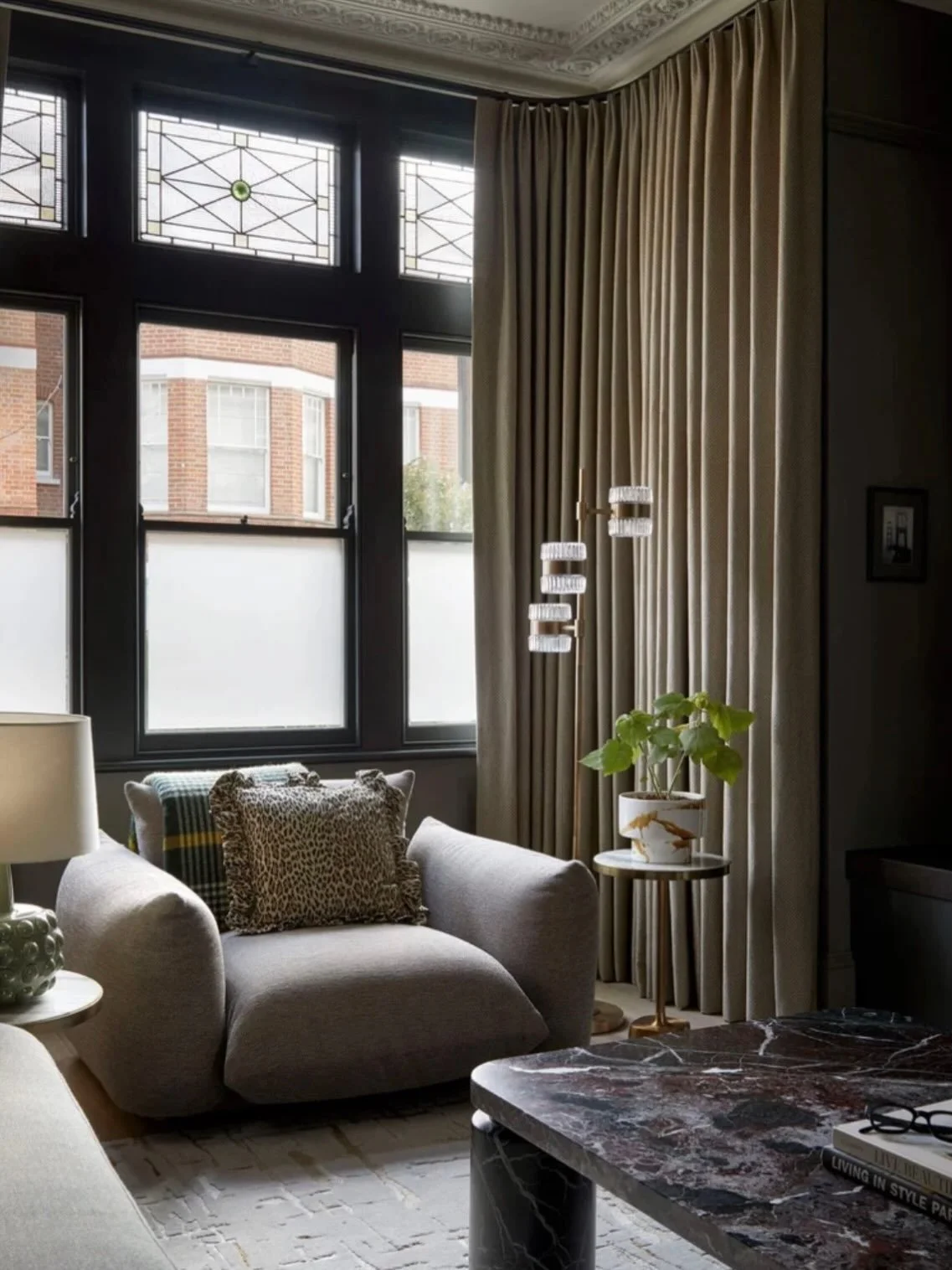 WINDOWS &bull; top tip with any design concept is not to leave the window dressing as an after thought. Make sure you really consider how you will be dressing your windows. Using beautiful fabrics and wonderful makers we make sure the windows are a k