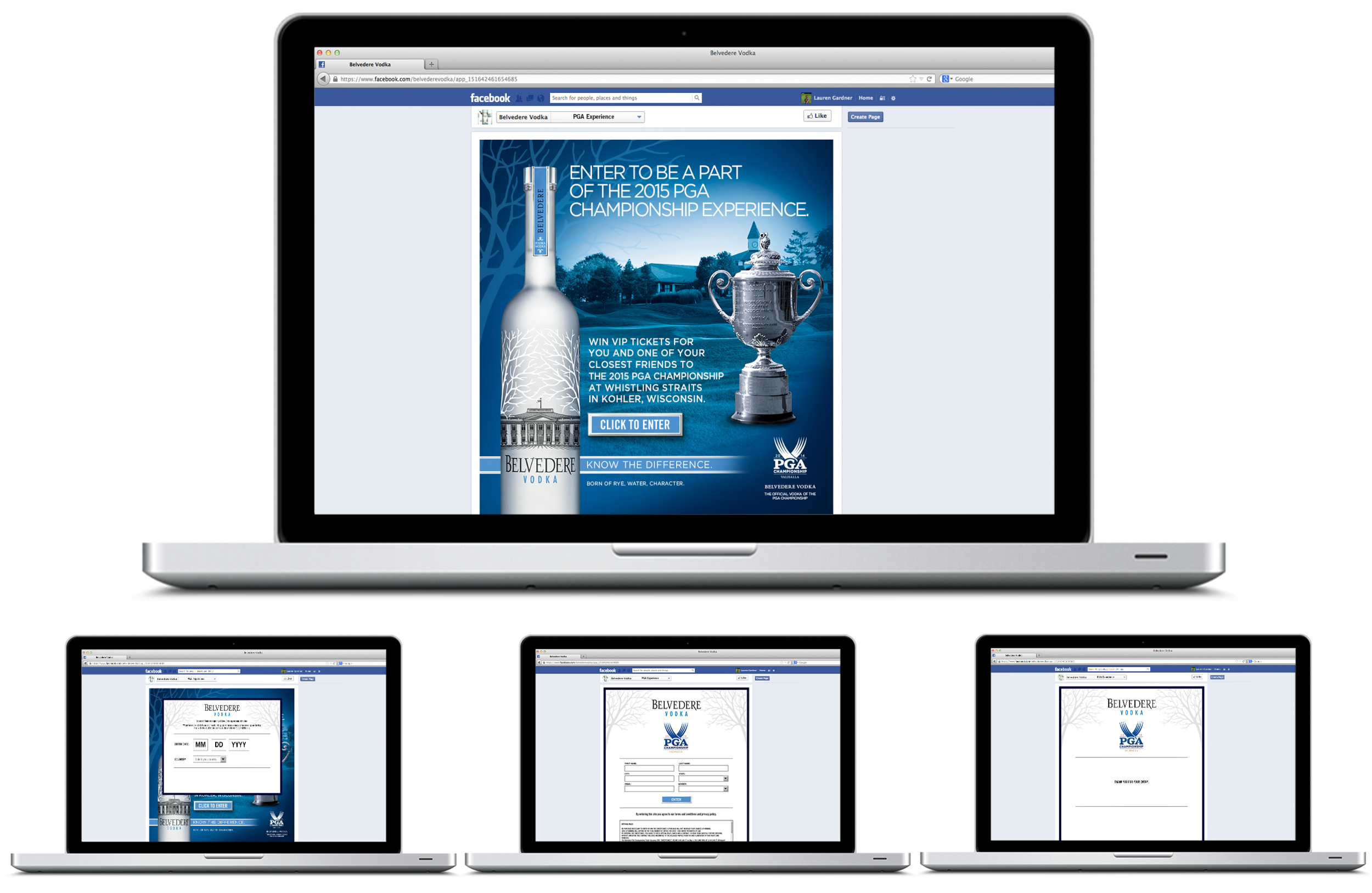 Belvedere PGA Facebook Sweepstakes