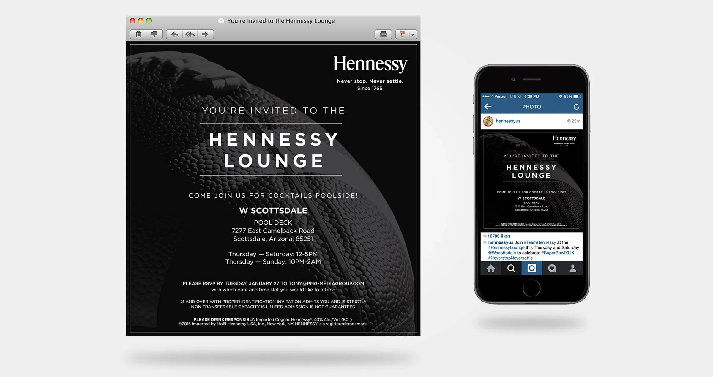 Hennessy NFL Party Lounge