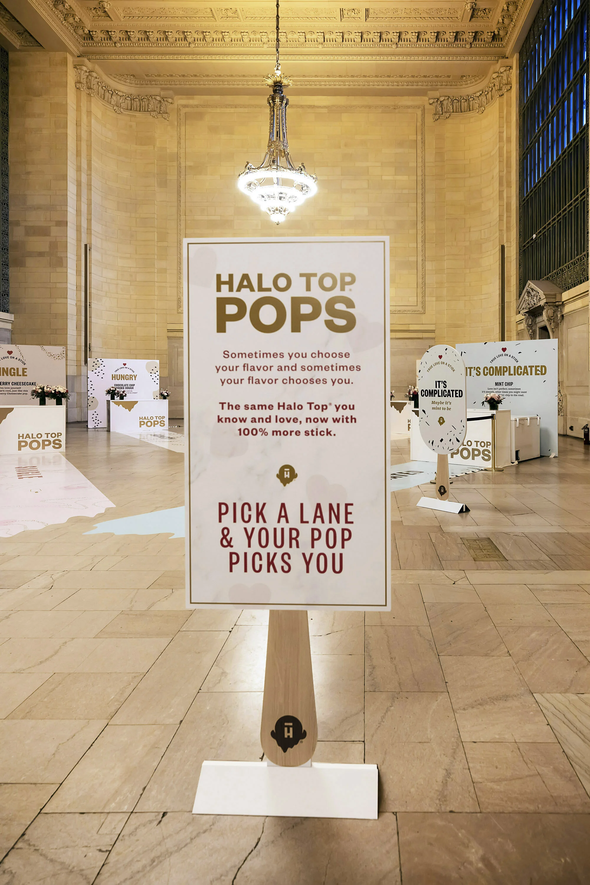 Halo Top Pops Sign