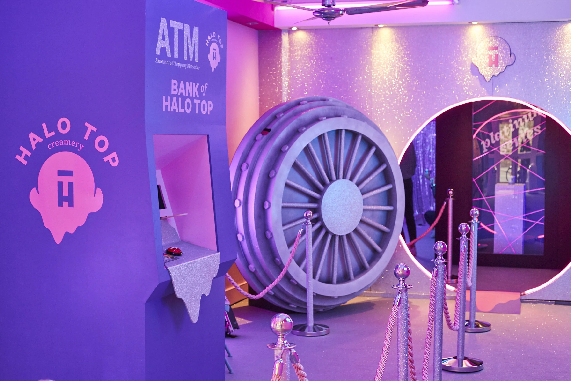 Halo Top launches its decadent Platinum Series with a free ice cream giveaway at its Bank of Halo Top in Shoreditch (18).jpg