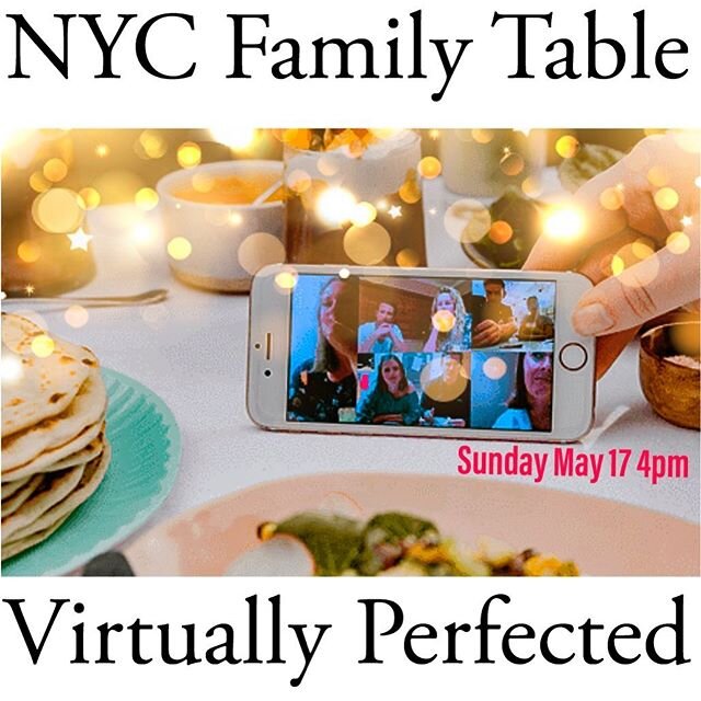 And just like that... We are back!
(PM Joanna it I for details)
#nycfamilytable #familytable2020 #virtualfamilytable @chasingwineanddreams