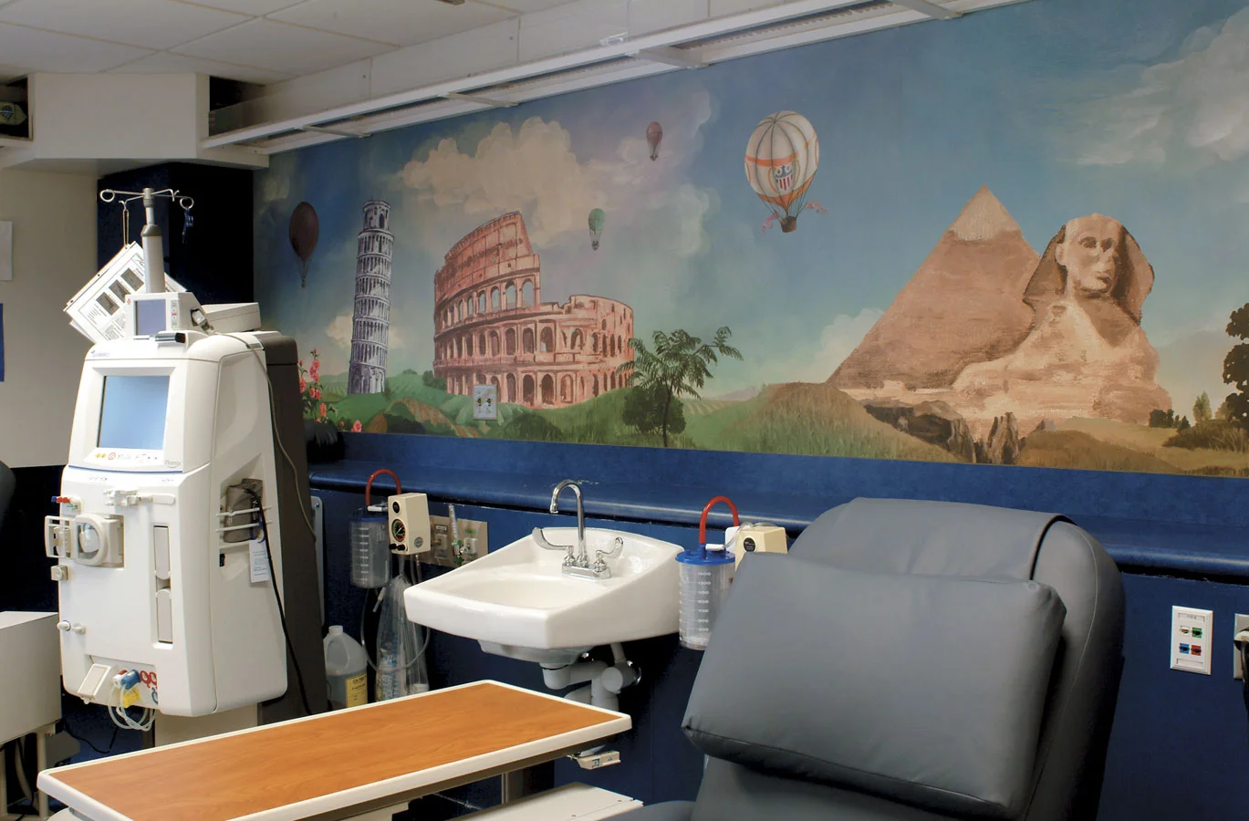 Around the World Custom Wallcovering