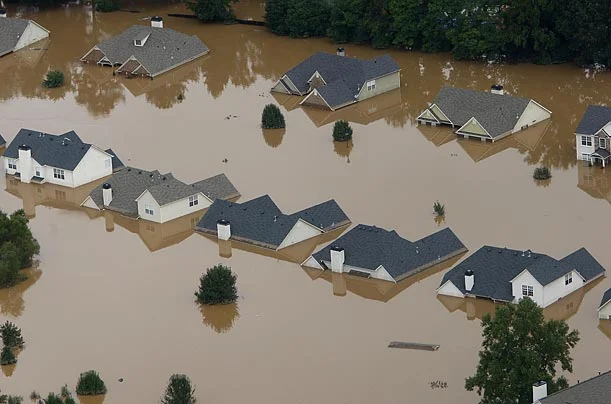 Top 10 states for National Flood Insurance Program payouts in 2014