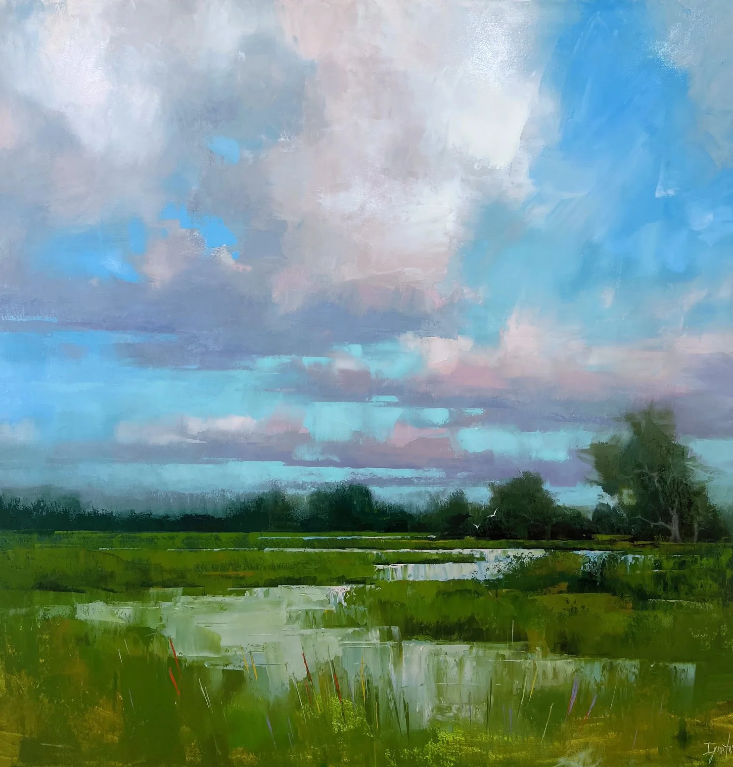 Lowcountry Clouds 36x36 $6700.jpeg