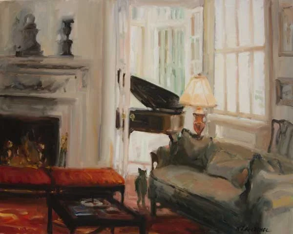 Piano on the Sun Porch