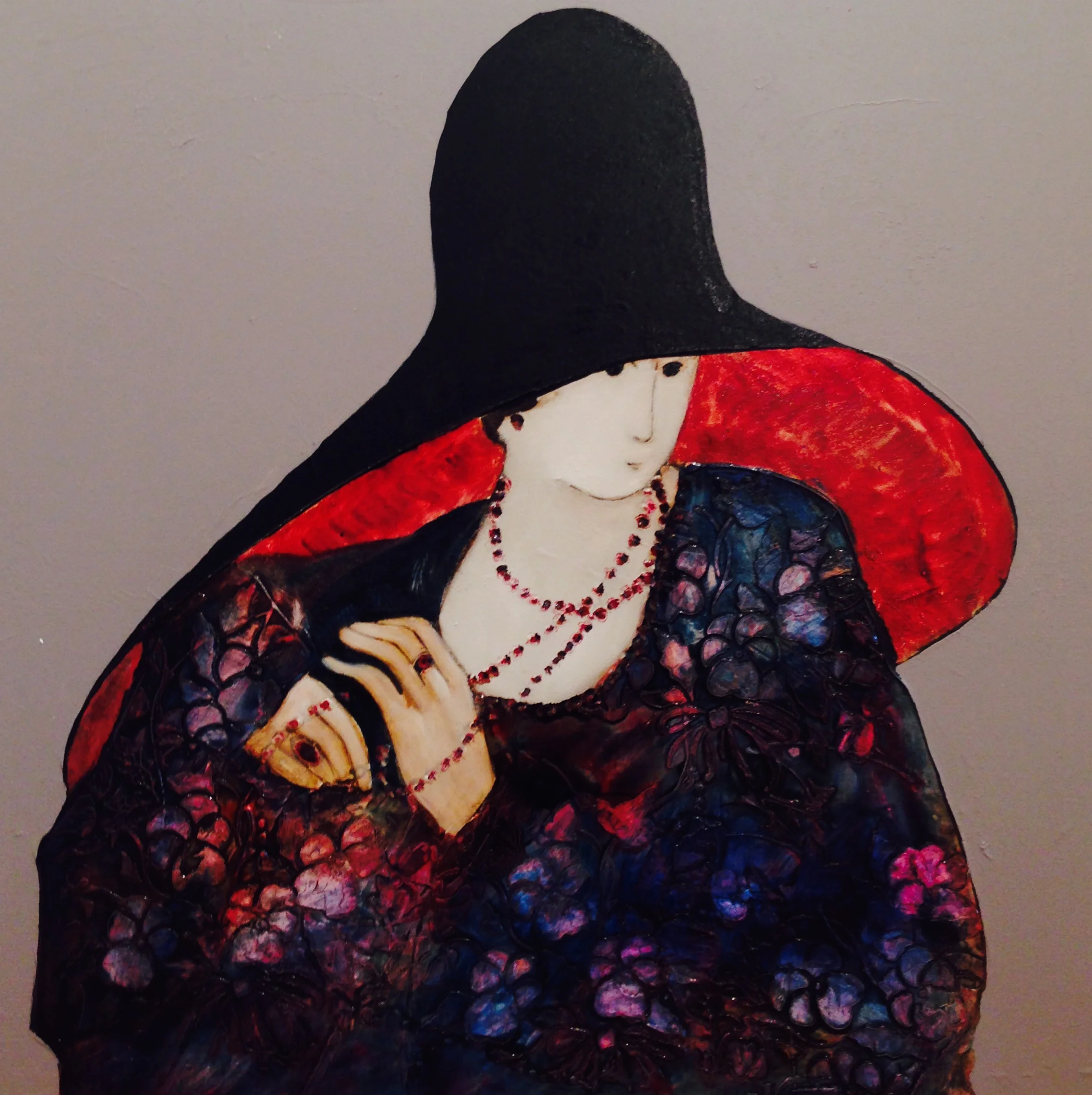 Woman with Beads