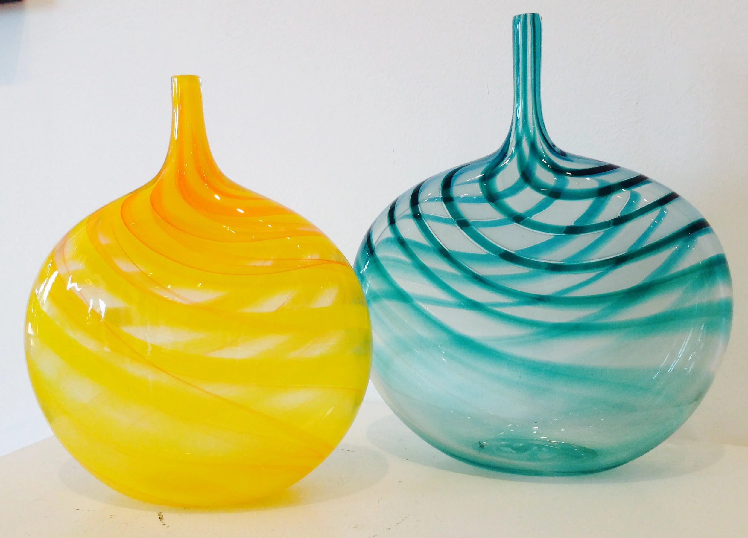 Flat Cane Bottles
