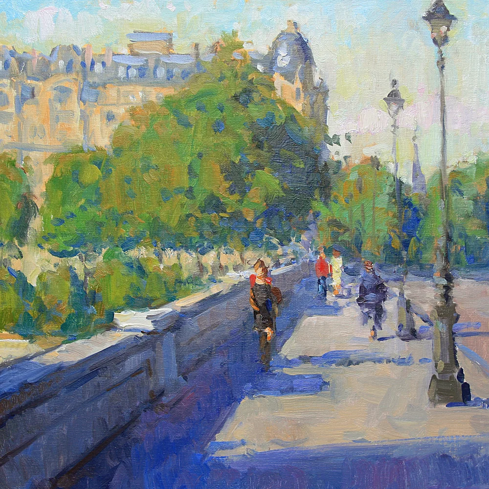 A Walk Across the Seine