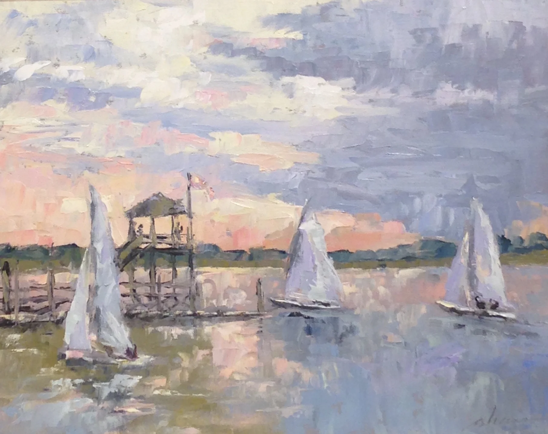 Sails in the Sunset
