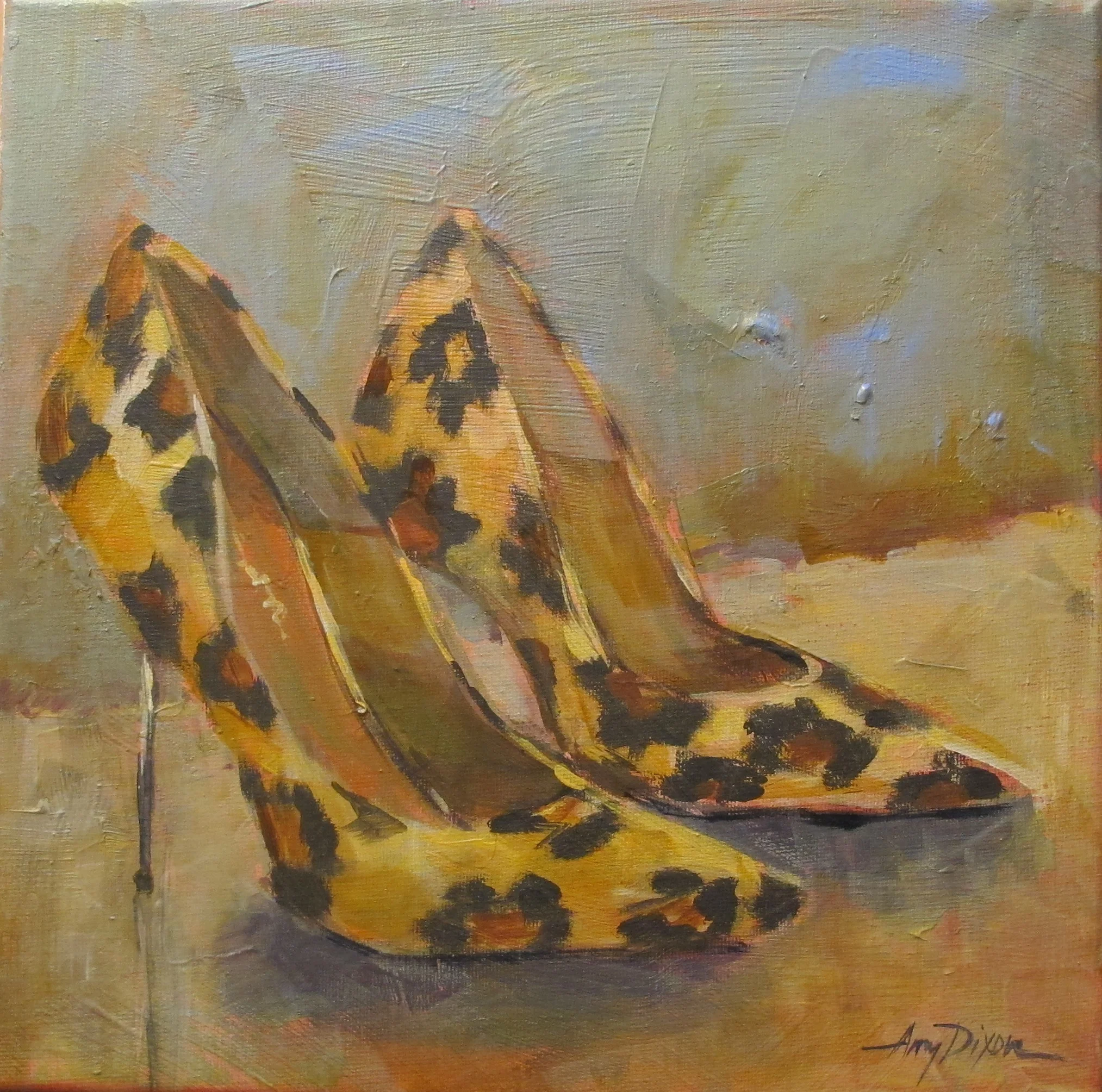 Amy Dixon "Workin' the Room" 12x12