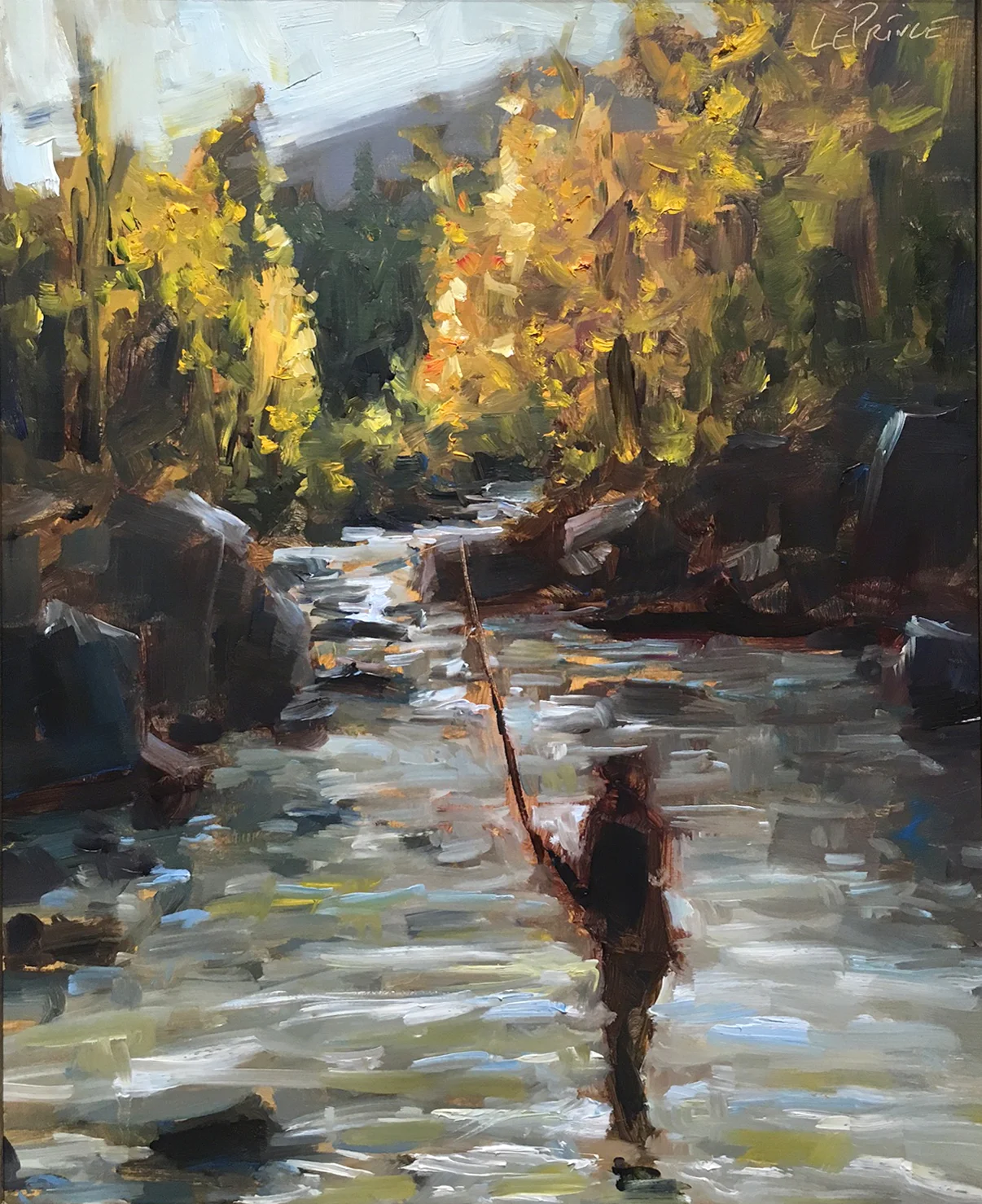Kevin LePrince "Morning Flies" 14x11