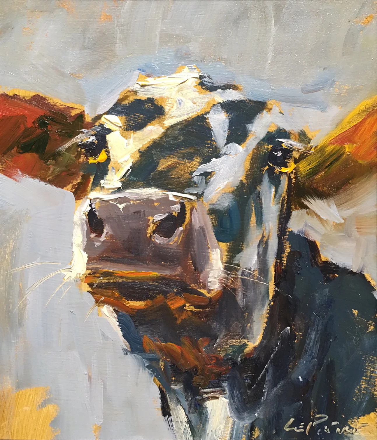 Kevin LePrince "Moo Times II" 10x8