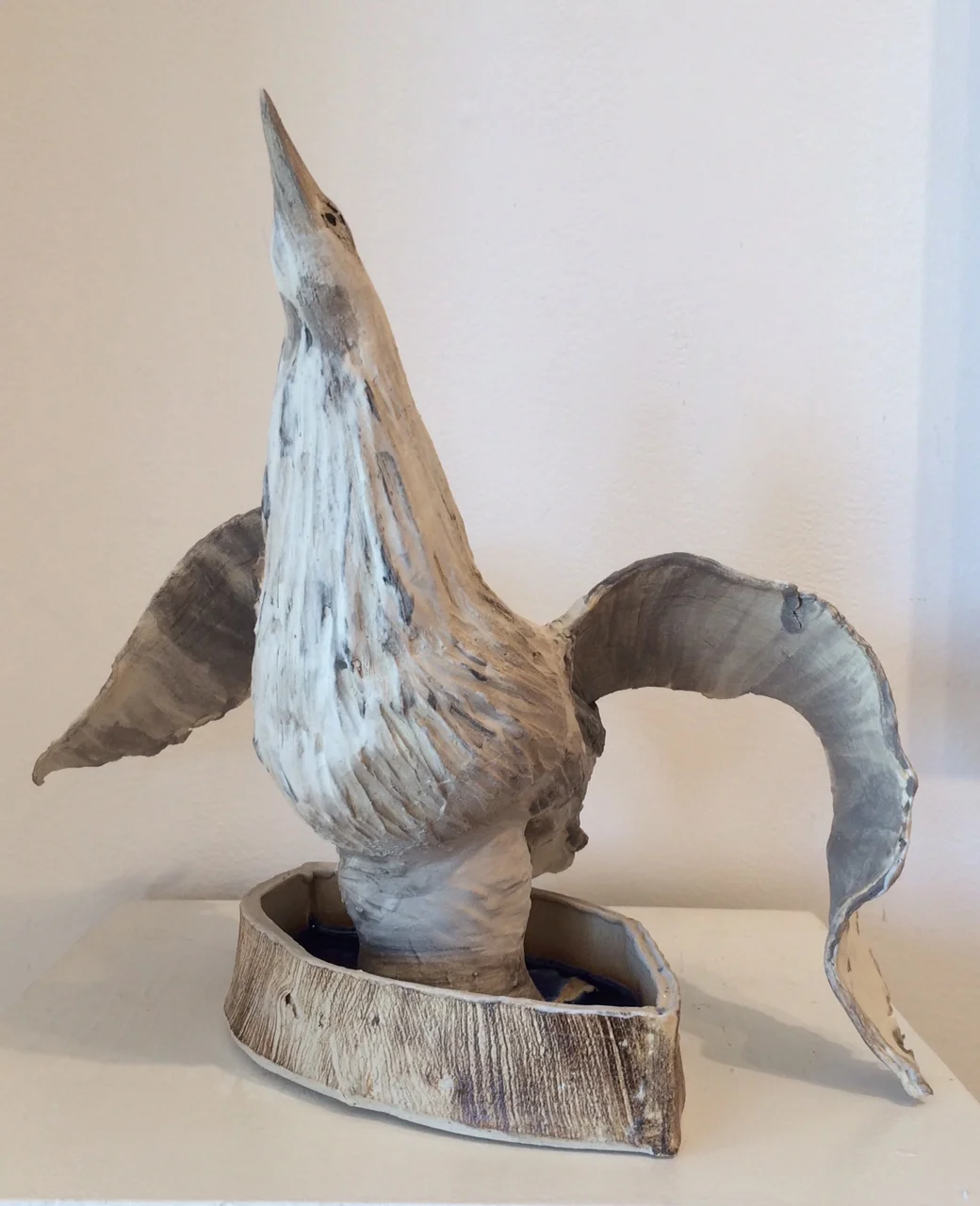Bird with Open Wings