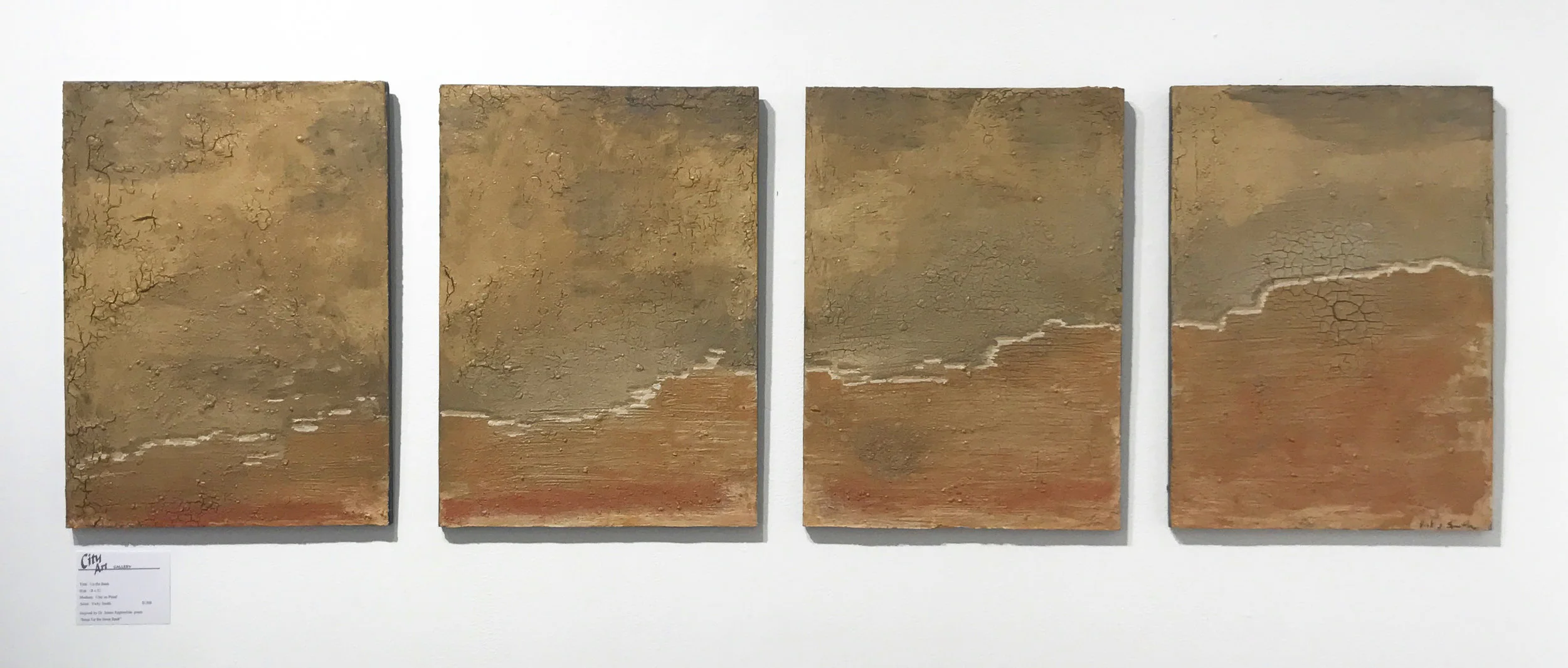 Vicky Smith "Up the Bank" 18x52