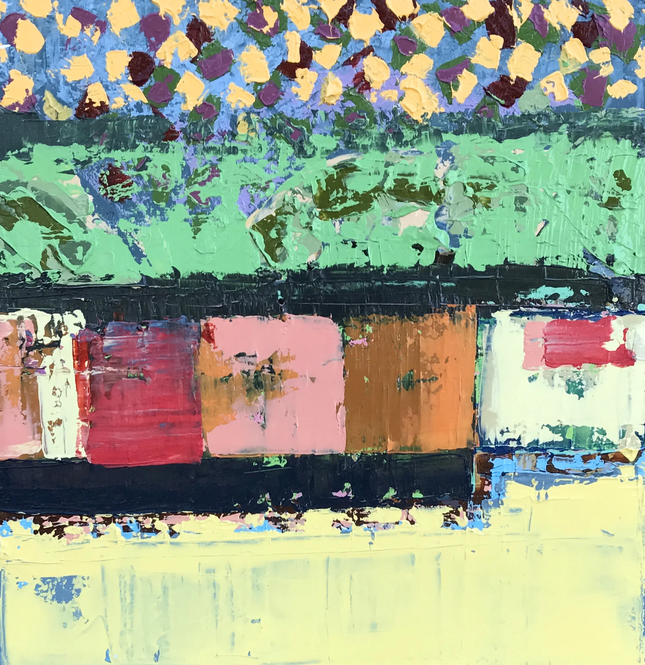 Ben Knight "Above Time & Blue" 38x38