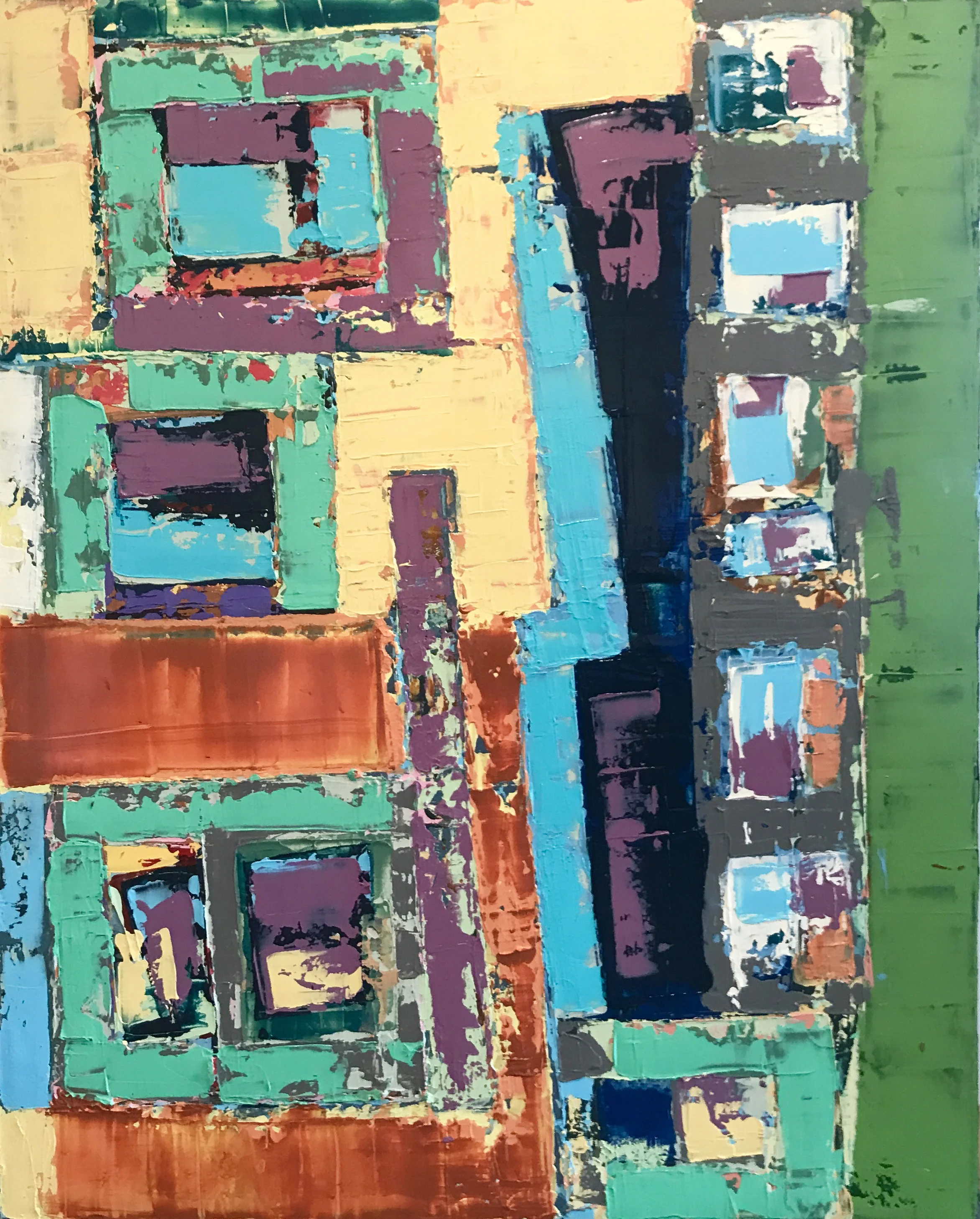 Ben Knight "The Struggle is Real" 60x50