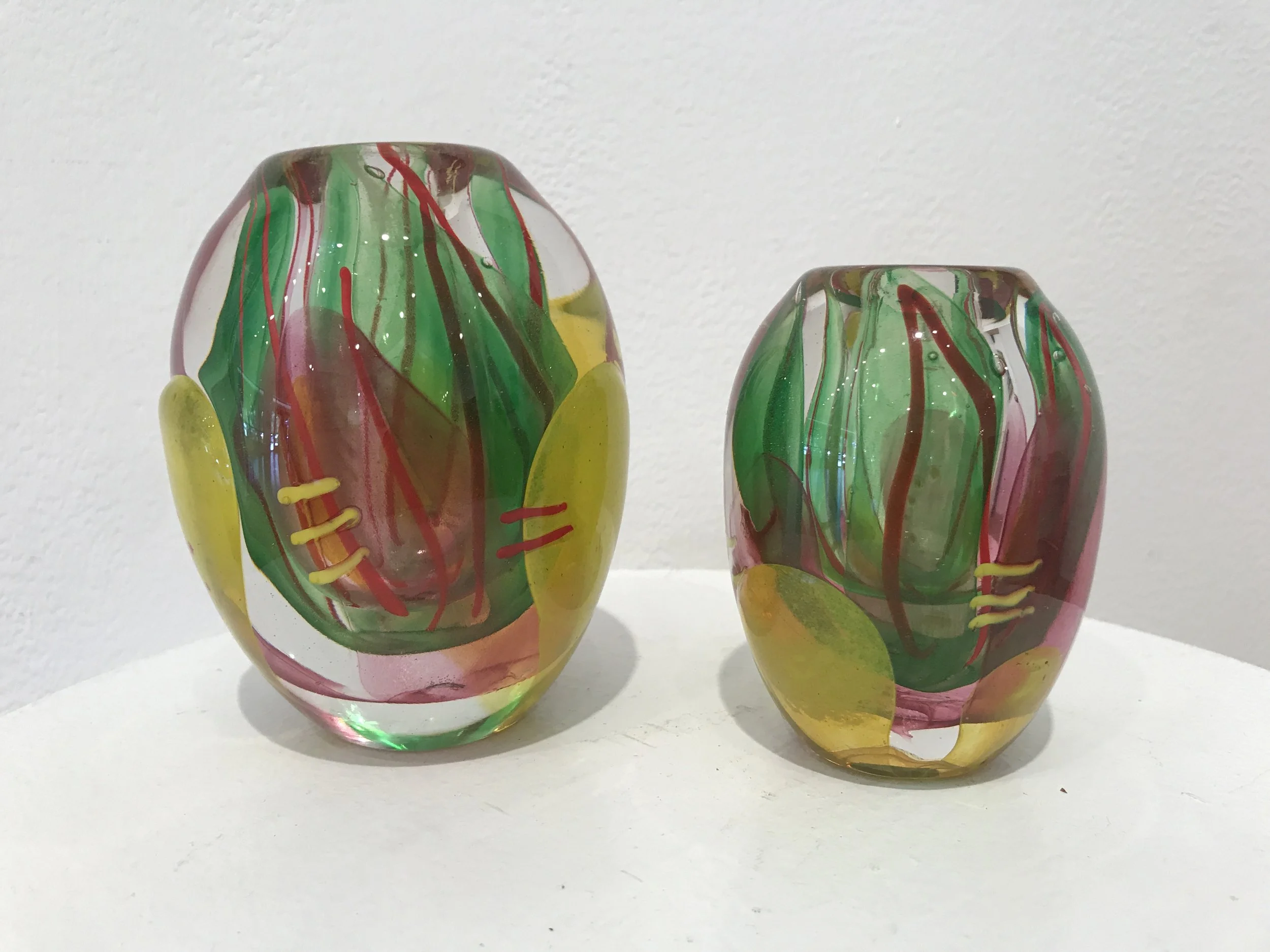 Medium and Small Bud Vases
