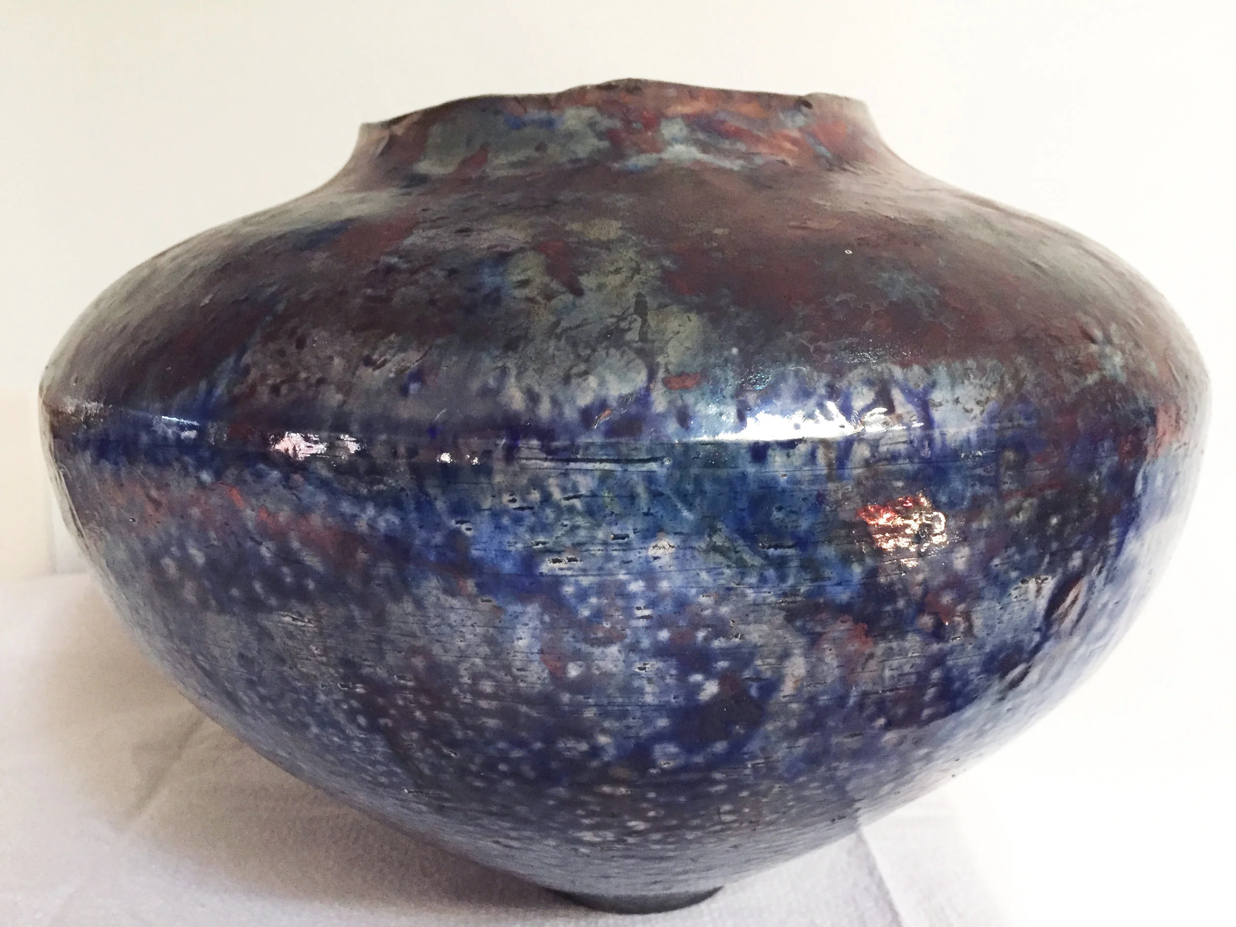 Colleen Black Semelka "In Celestial Contrast Vase"