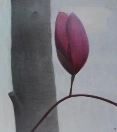 Tulip Poplar, Grey Sky