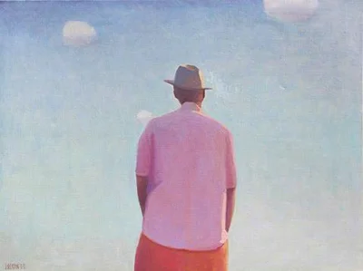 Man in Orange Trunks II