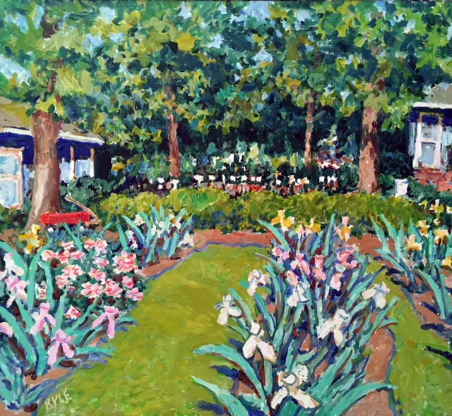 Irises at Mrs. Powell's