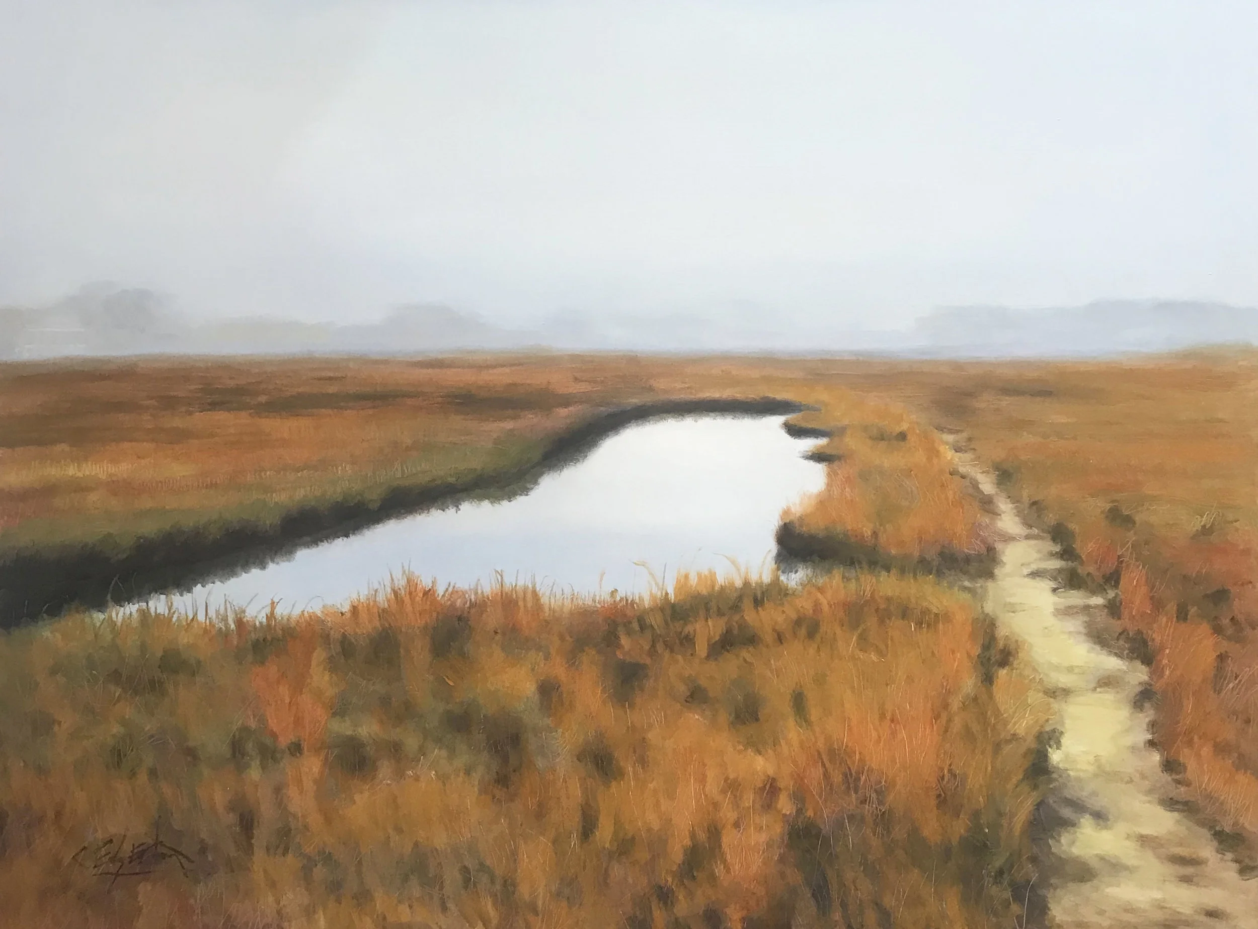 Clyde Edgerton "Fall Marsh"