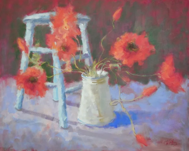Poppies in the Pot