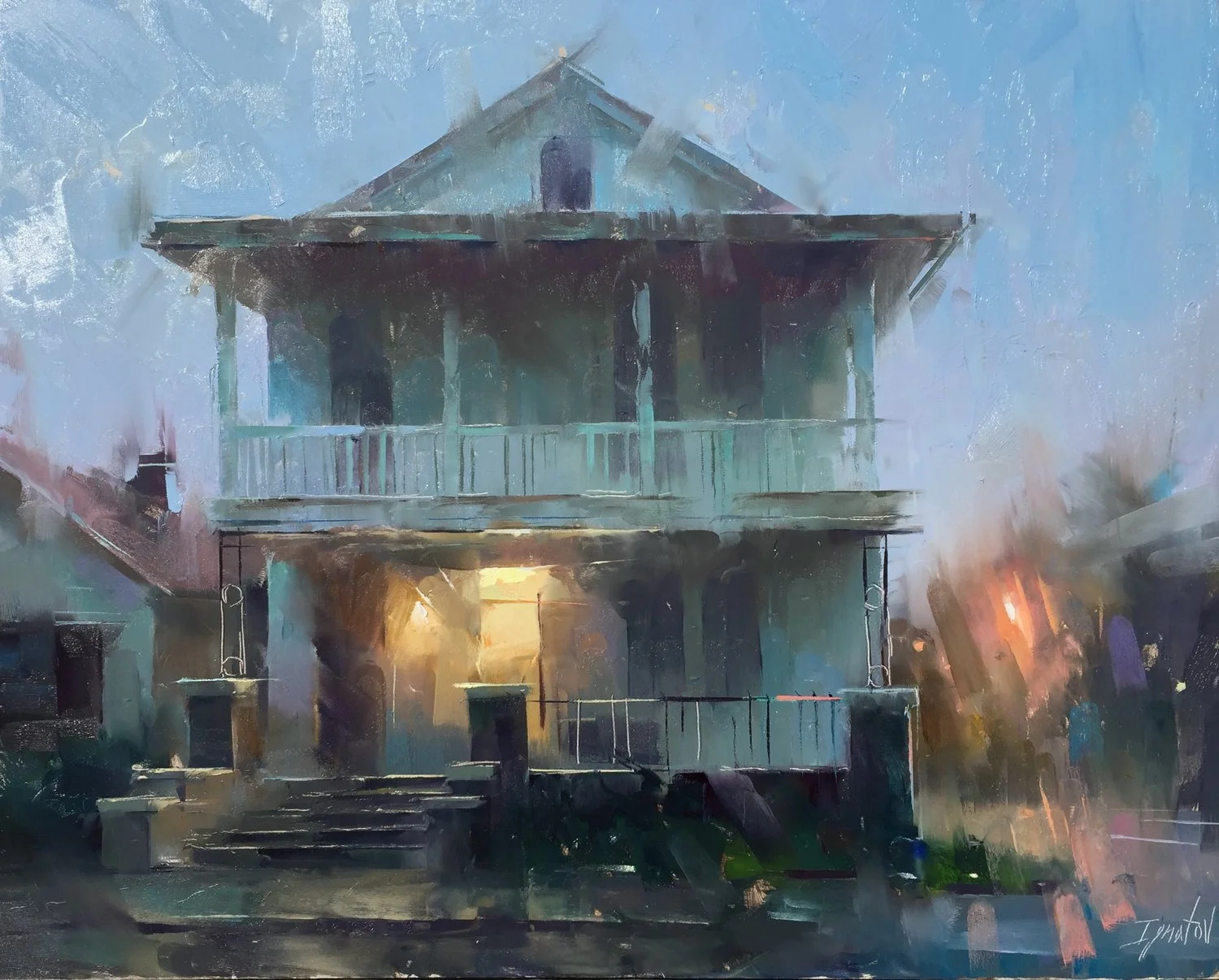 Dusk in Blue